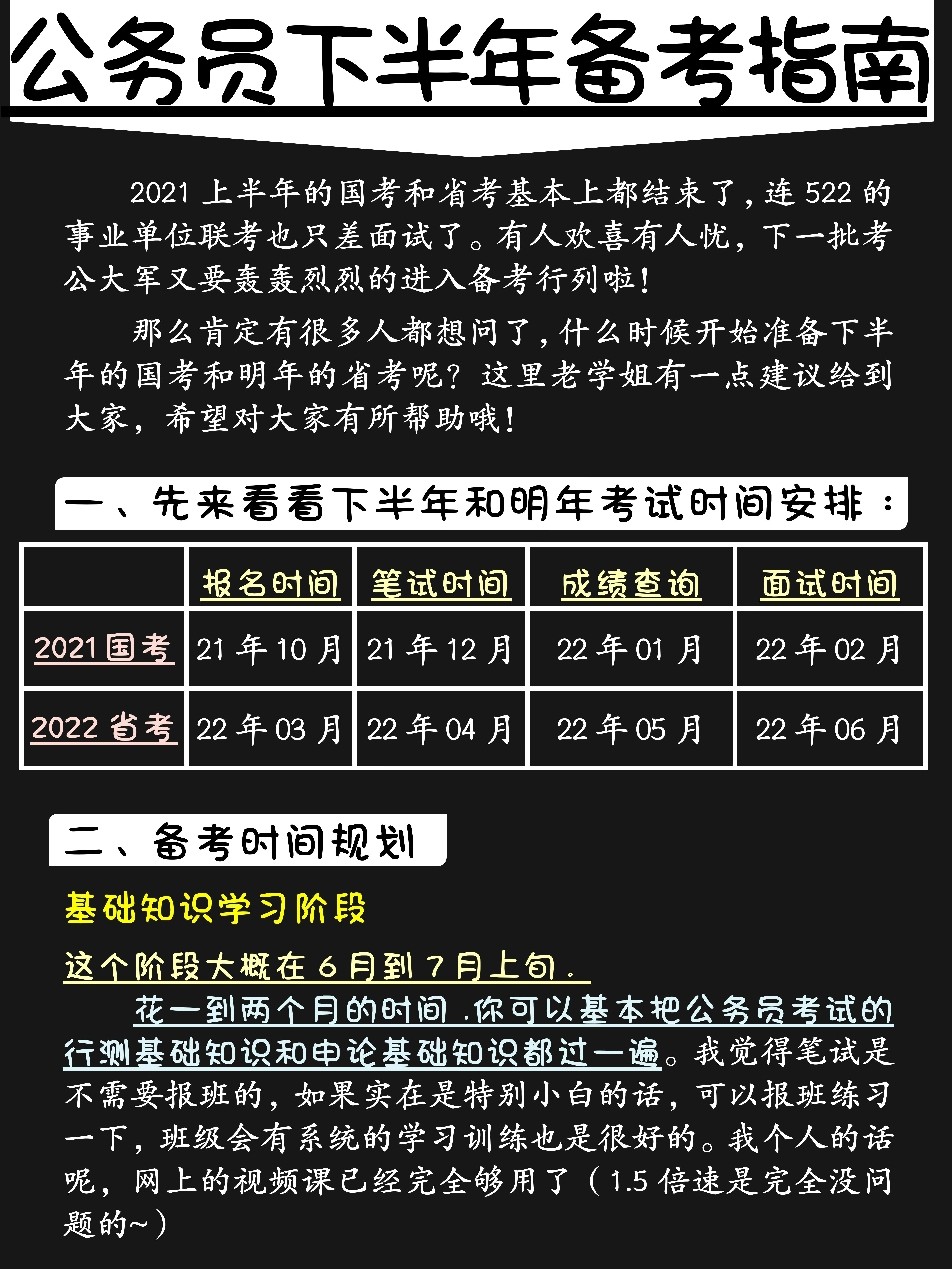 公务员考试备考，高效有序每日学习计划，稳步前行提升竞争力