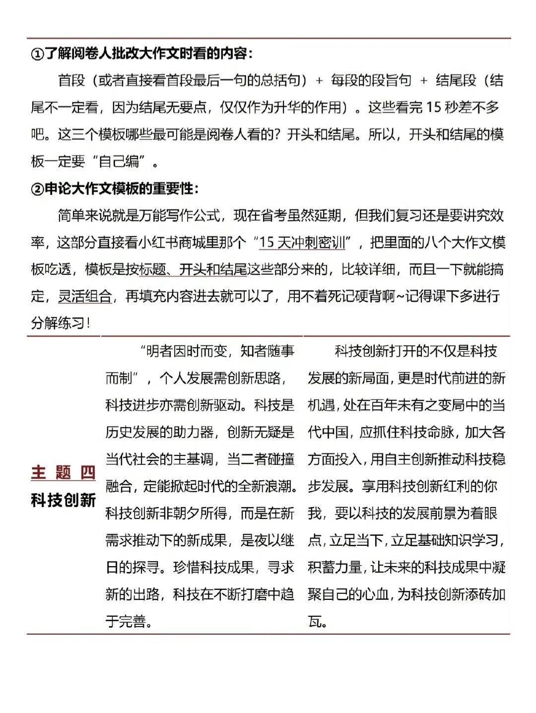 公务员申论备考宝典，细读范文启示与策略