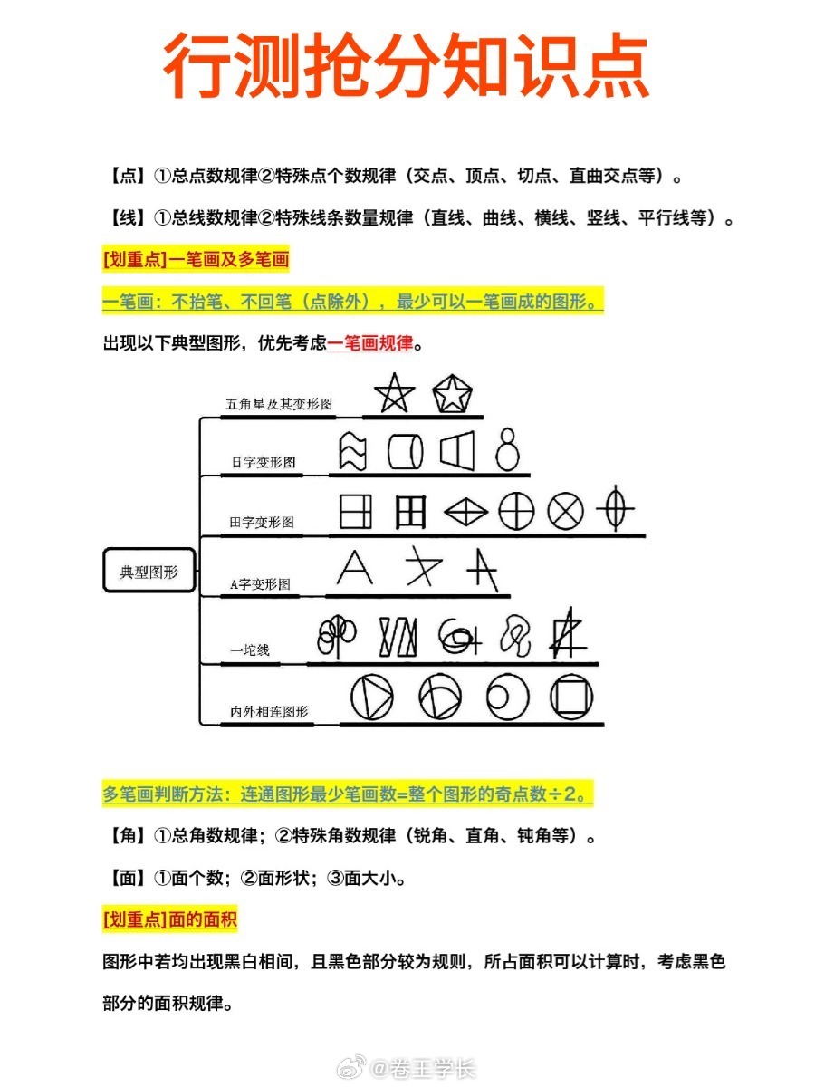 公务员考试行测知识点全面解析