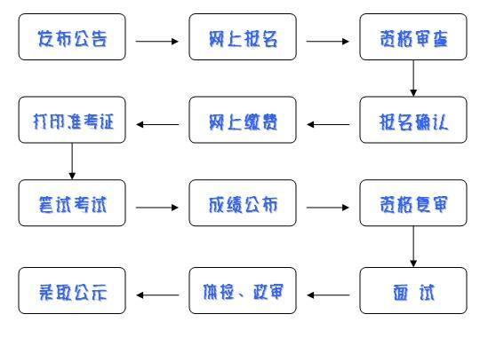 2010年郴州公务员录取流程全面解析