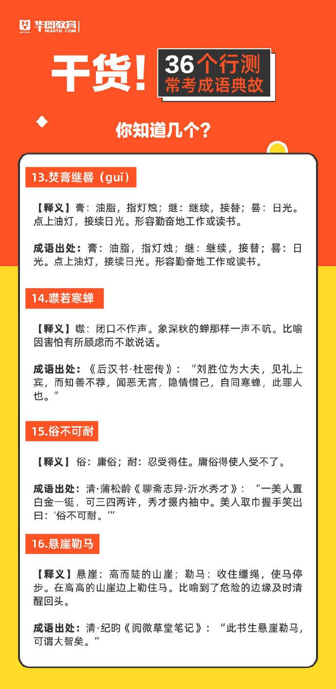 行测常考成语详解及实际应用指南