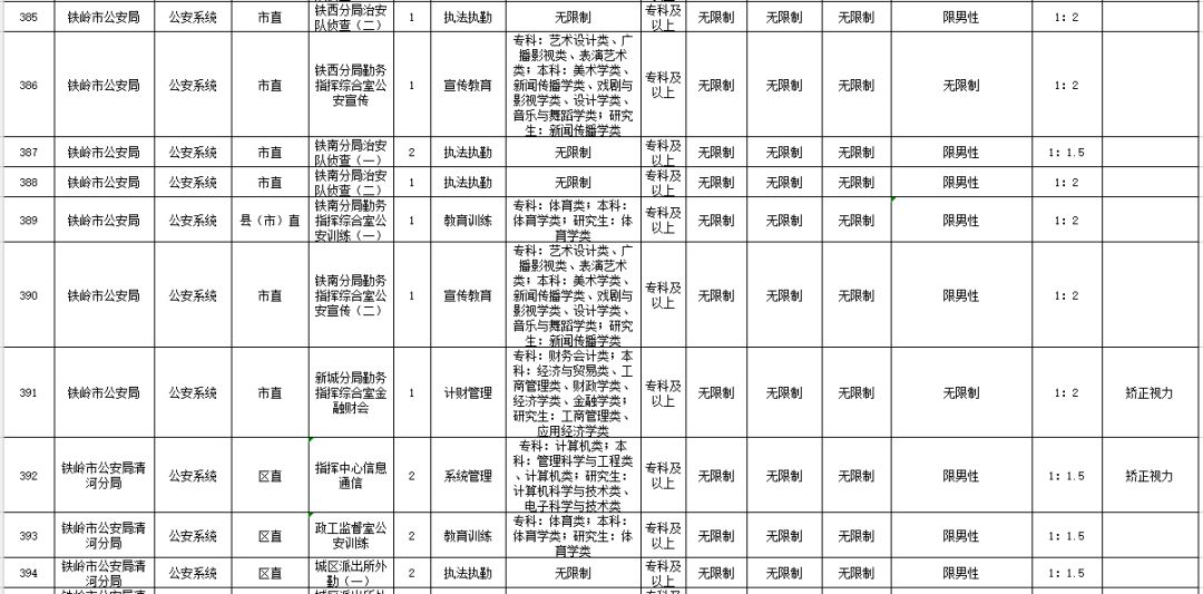 锦州公务员遴选职位表深度解析